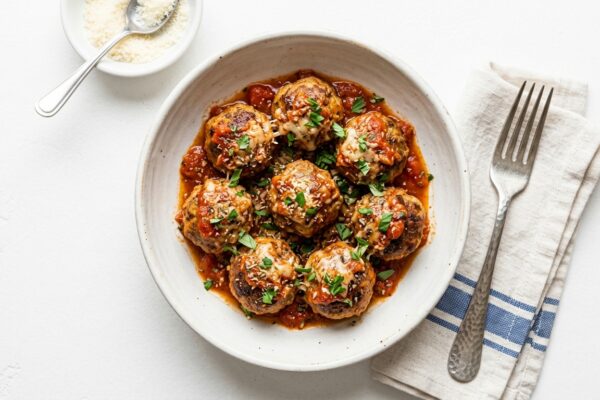 Keto Italian Beef Meatballs