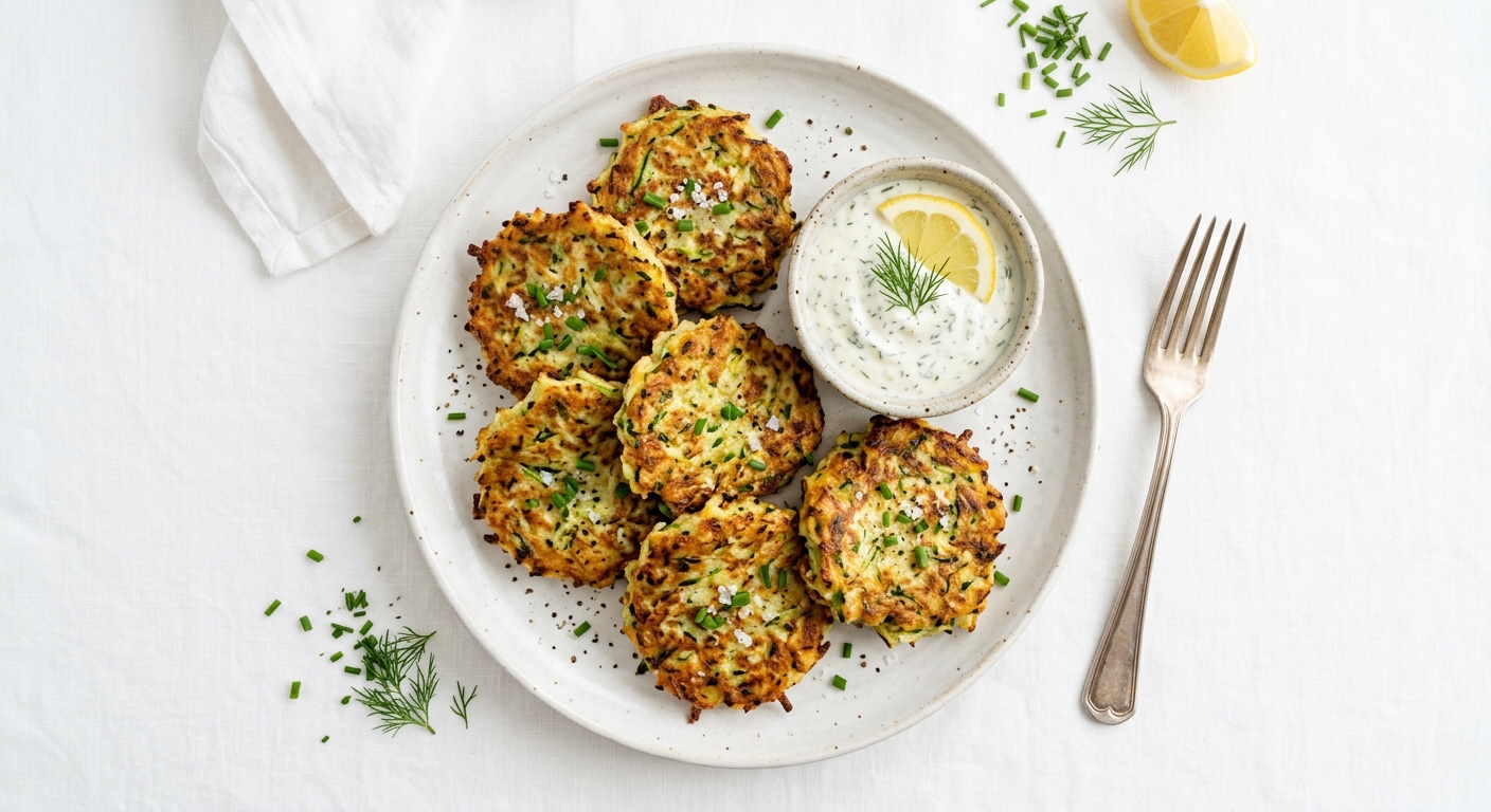 Keto Zucchini Fritters