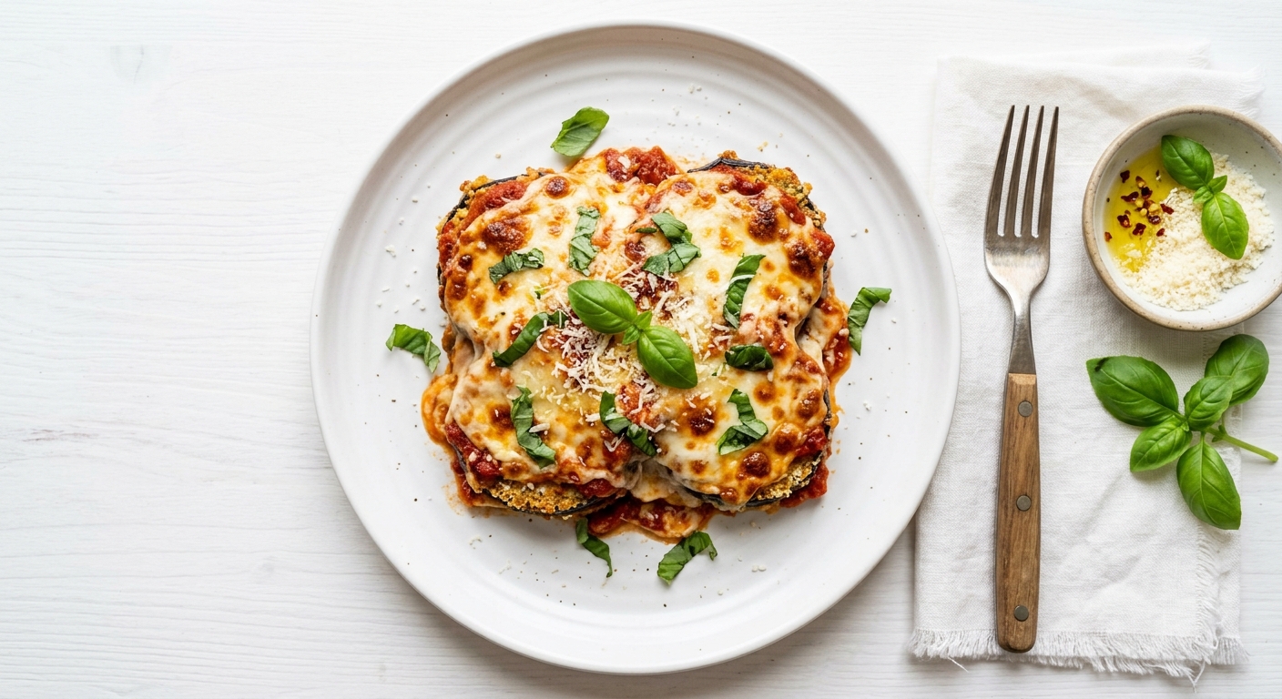 Keto Eggplant Parmesan